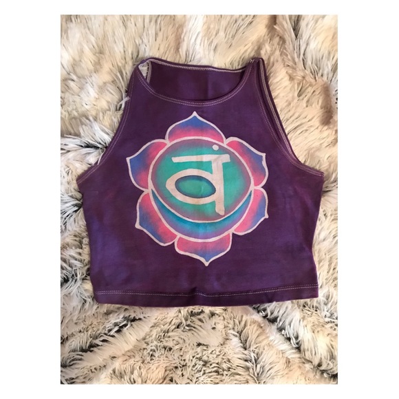 Tops - Lotus Crop Top
